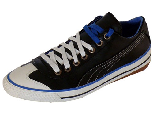 Puma 917 Lo Leather Summer Retro Sneaker schwarz blau
