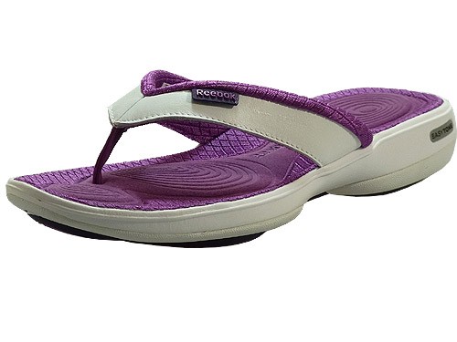Reebok Easytone Flip II Damen lila/wei&szlig;