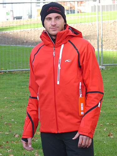 Kjus Men Fusion Jacket Skijacke Herren rot schwarz wei&szlig; 2011/2012