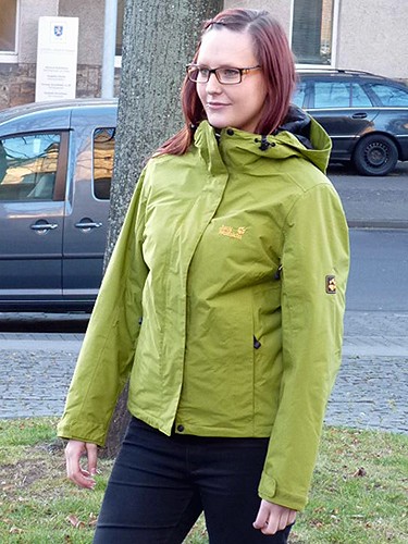 Jack Wolfskin Libertine Jacket Women Damen Doppeljacke gr&uuml;n