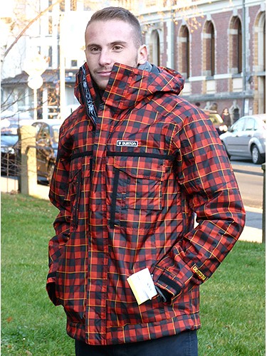 Burton Bit-O-Heaven Jacket Herren Snowboardjacke kariert