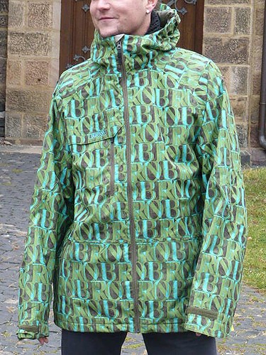 Burton MB Launch Jacket Herren Snowboardjacke gr&uuml;n-t&uuml;rkis