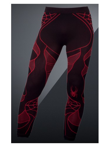 Spyder Seamless Compression Pant Herren schwarz rot 2011/2012