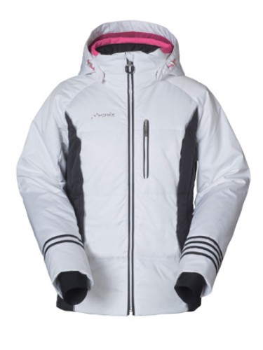 Phenix Marina Jacket Damen Daunen-Skijacke wei&szlig; schwarz 2011/2012