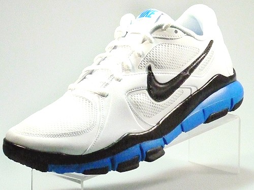 Nike Free TR2 Trainingsschuh Herren wei&szlig; schwarz blau