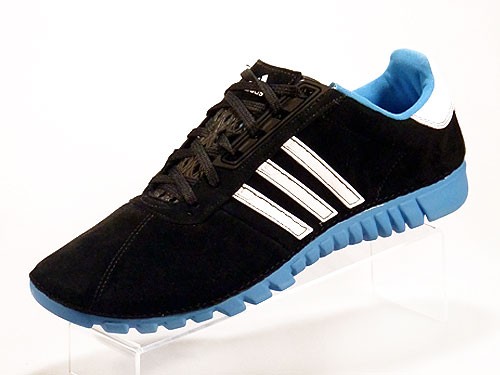 Adidas Fluid Trainer TT Laufschuh Training Herren Schwarz Blau Wei&szlig;