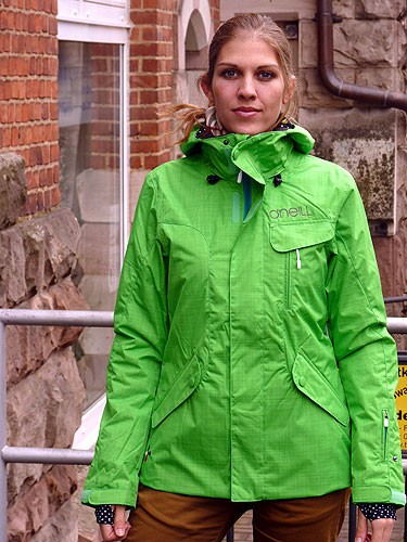 OŽNeill O`Neill Explore Rainbow Moon Jacket Damen Snowboardjacke gr&uuml;n