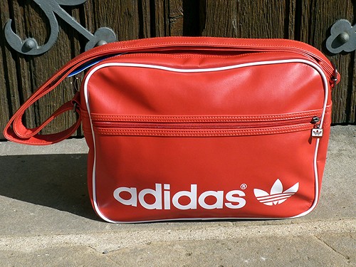 Adidas AC Airline Bag Umh&auml;ngetasche rot wei&szlig;