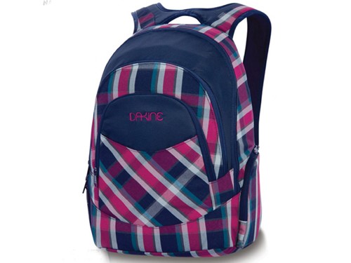 Dakine Prom Pack Rucksack 25 Liter lila blau kariert