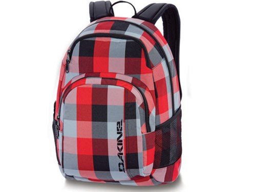 Dakine Central Pack Rucksack 26 Liter rot schwarz grau