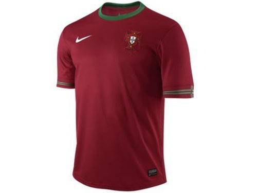 Nike Portugal Trikot Kinder EM 2012 rot gr&uuml;n