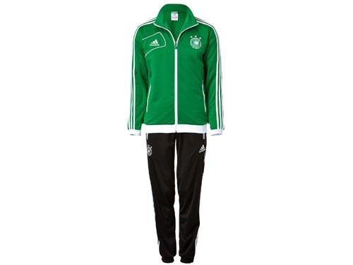Adidas DFB Deutschland Trainingsanzug Kinder EM 2012 gr&uuml;n schwarz