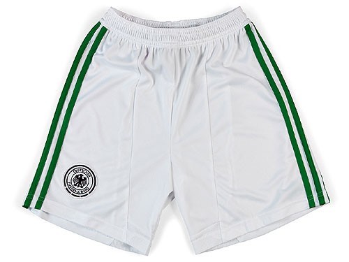 Adidas DFB Deutschland Short wei&szlig; gr&uuml;n Kinder EM 2012