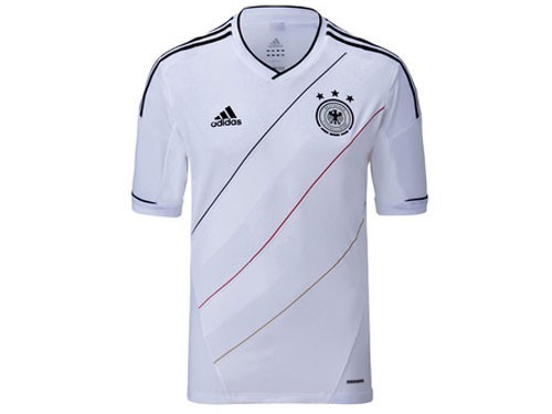 Adidas DFB Authentic Heimtrikot wei&szlig; EM 2012 Herren