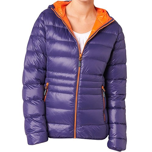 Campagnolo Damen Daunenjacke lila ultraleicht Winterjacke | eBay