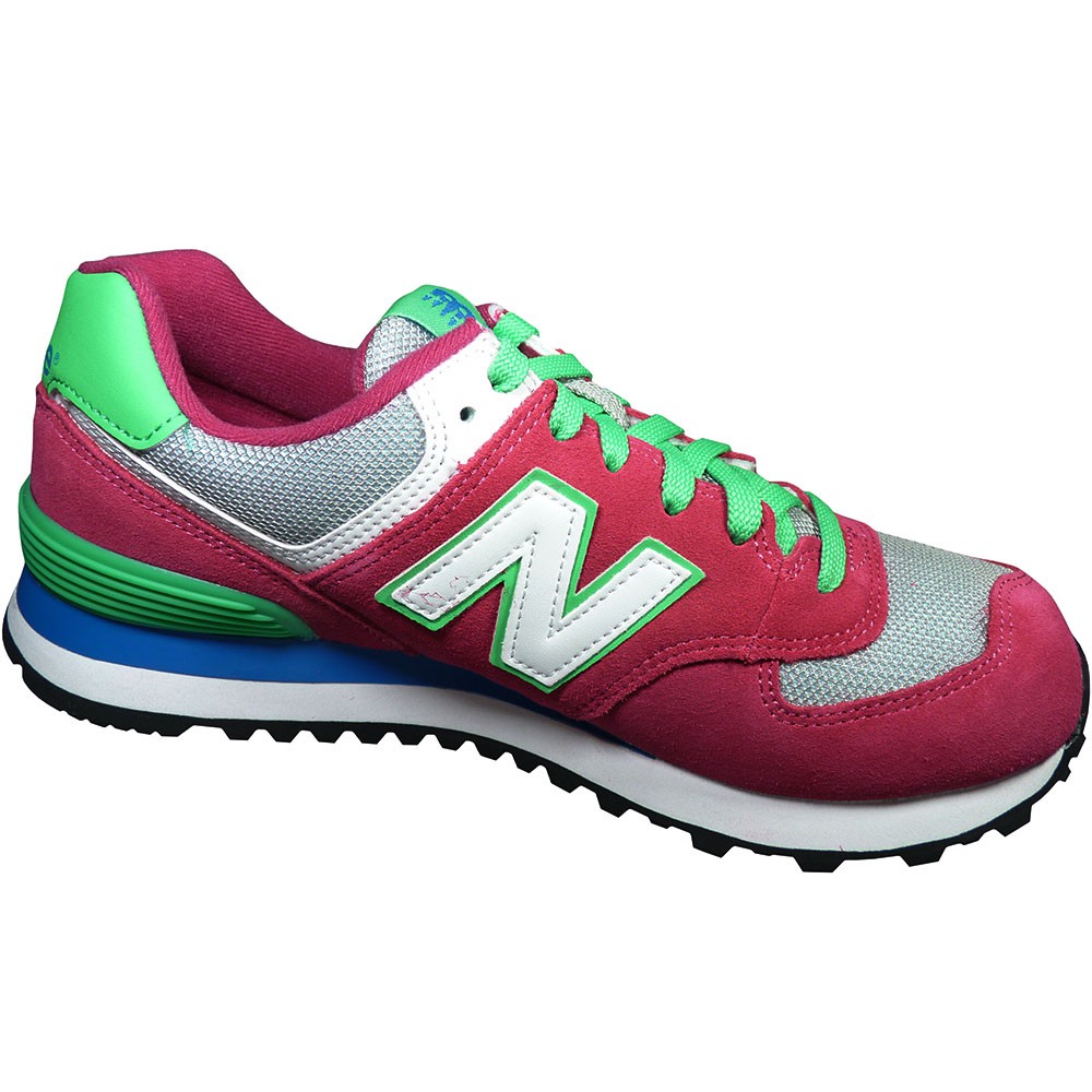 new balance pink grün