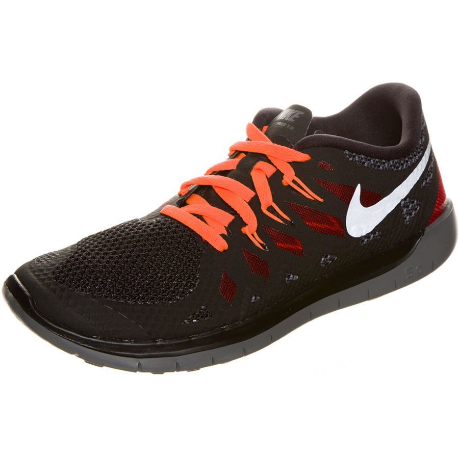 nike - free 5.0 - laufschuhe damen - altrosa/neonorange nike - free 5.0 - laufschuhe damen - altrosa/neonorange