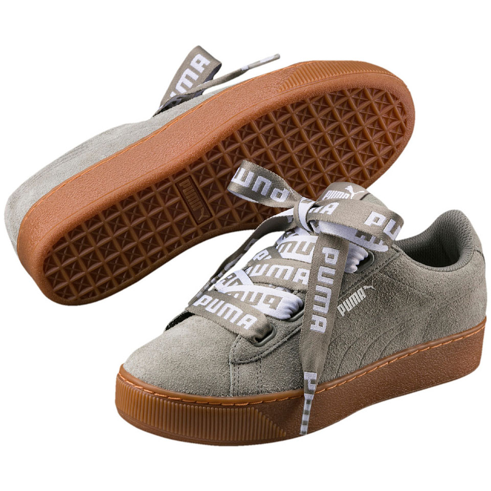 puma damen sneaker vikky platform ribbon puma damen sneaker vikky platform ribbon